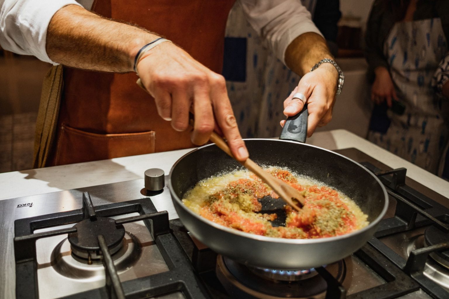 Preparing Traditional Dishes